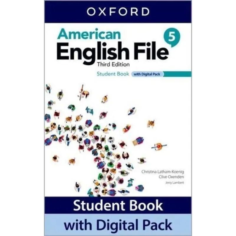 AMERICAN ENGLISH FILE 5 3/ED.- SB W/DIGITAL PACK (Nuevo)