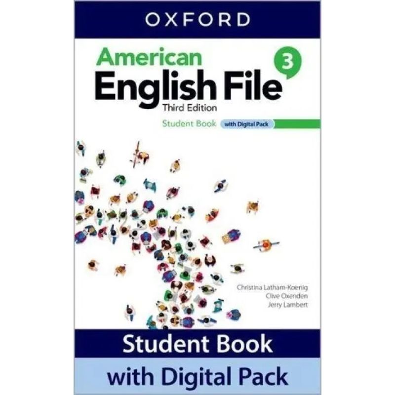 AMERICAN ENGLISH FILE 3 3/ED.- SB W/DIGITAL PACK (Nuevo)