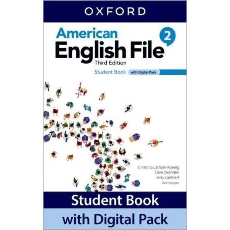 AMERICAN ENGLISH FILE 2 3/ED.- SB W/DIGITAL PACK (Nuevo)
