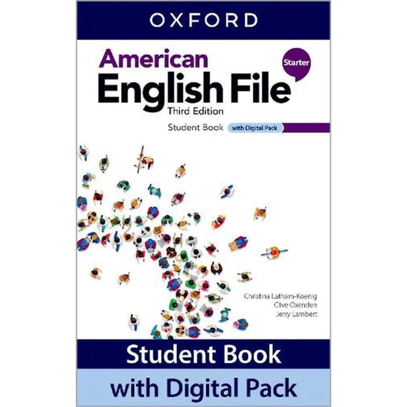 AMERICAN ENGLISH FILE 0 STARTER 3/ED.- SB W/DIGITAL PACK (Nuevo)