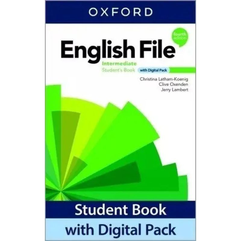 ENGLISH FILE INTERM. 4/ED.- SB W/DIGITAL PACK (Nuevo)