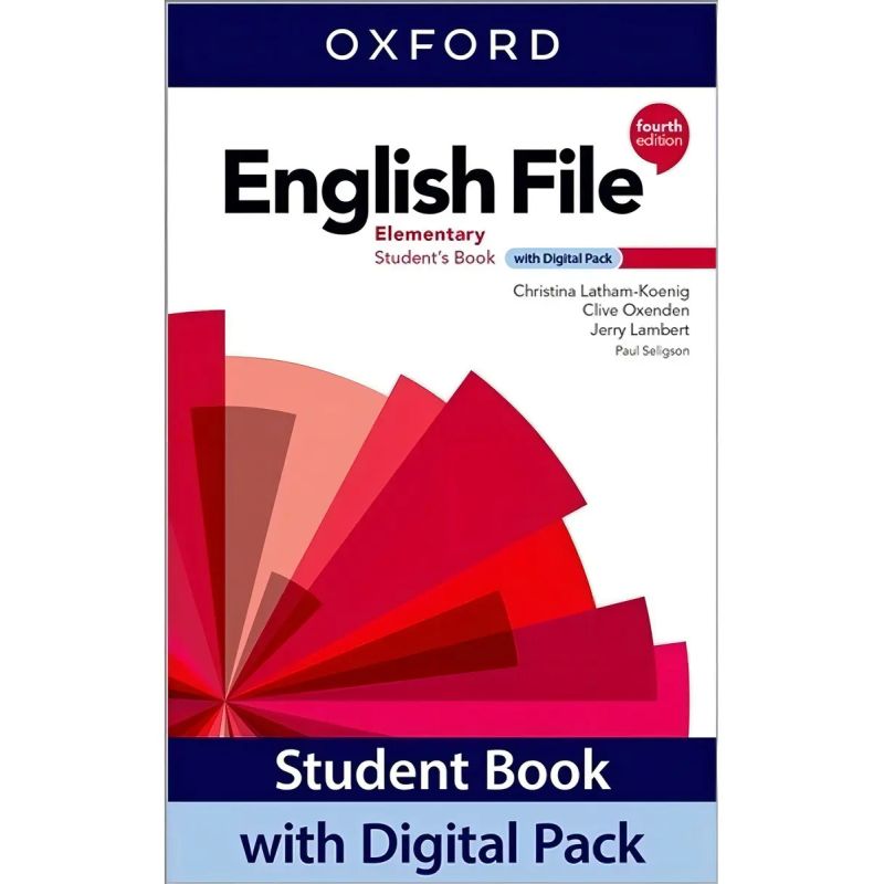 ENGLISH FILE ELEMENTARY 4/ED.- SB W/DIGITAL PACK (Nuevo)
