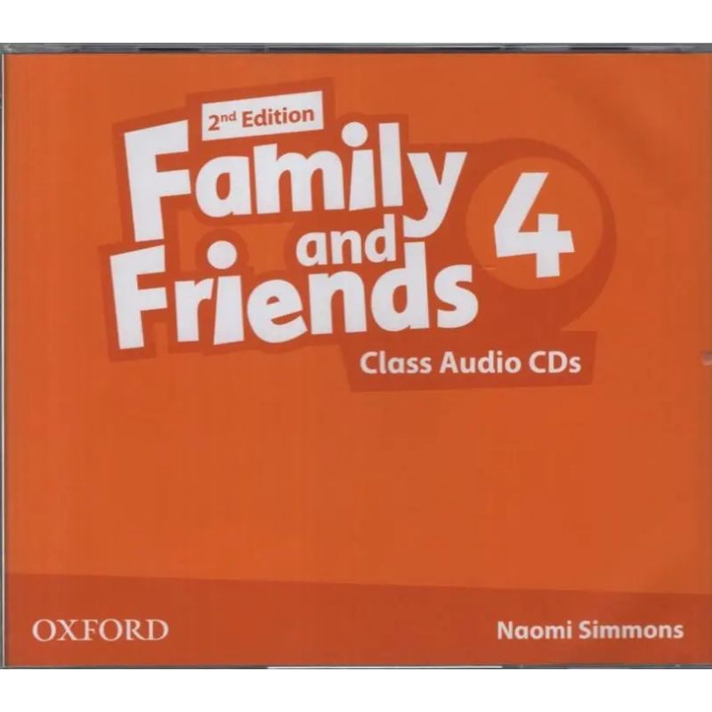 FAMILY &amp; FRIENDS 4 2/ED.- CLASS A/CD (2) (Nuevo)