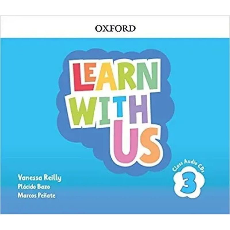 LEARN WITH US 3 - A/CD (4) (Nuevo)