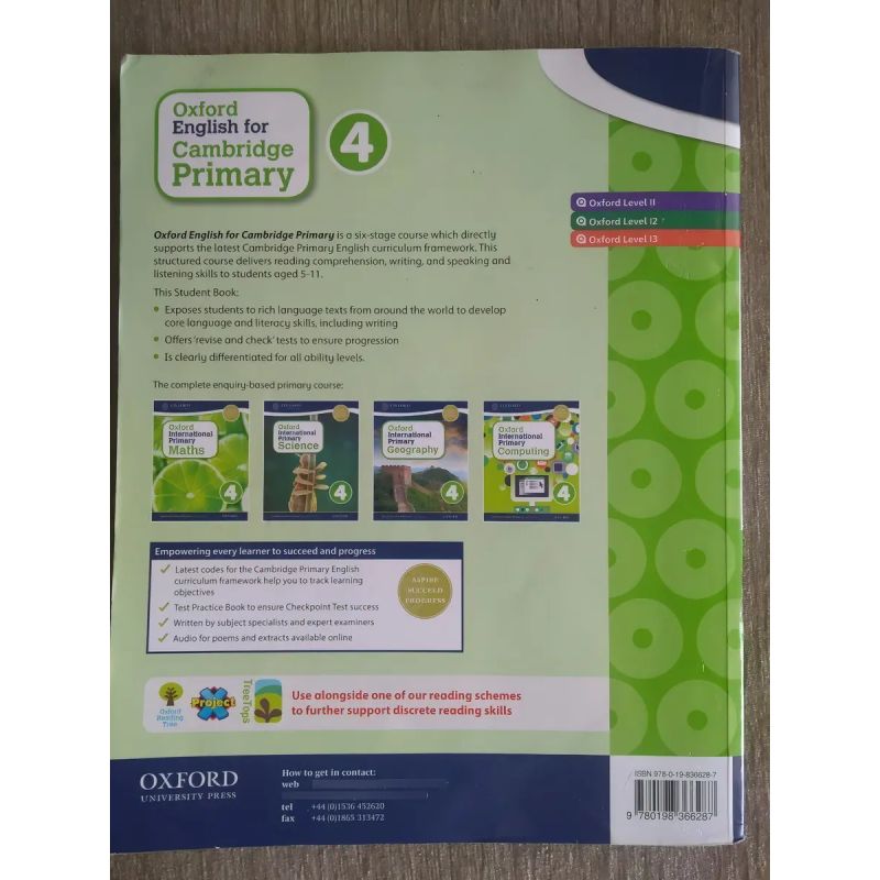 OXFORD ENGLISH FOR CAMBRIDGE PRIMARY 4 - SB* (Nuevo) - Miniatura 2