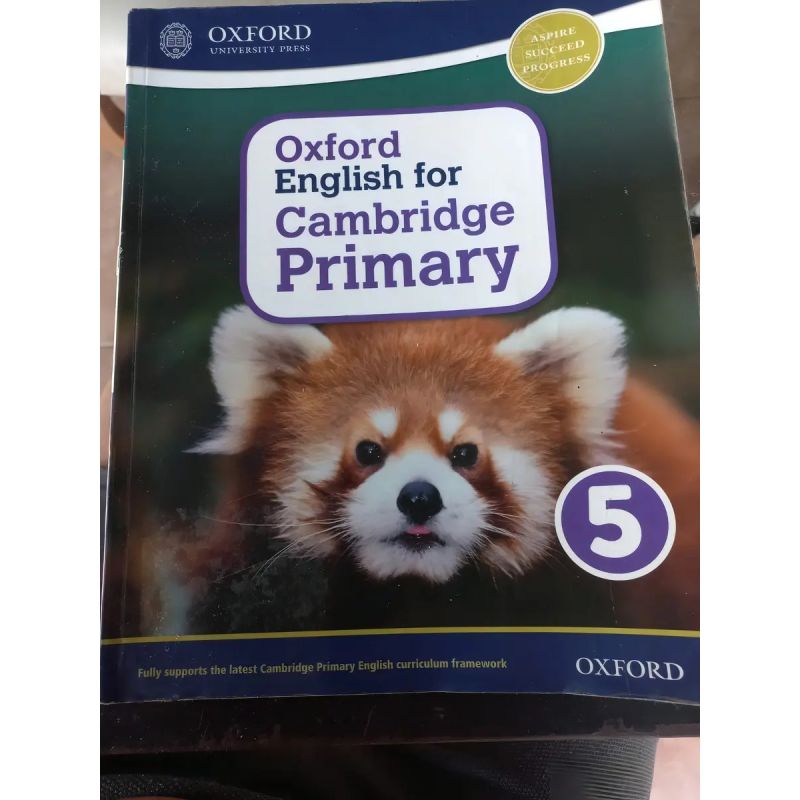 OXFORD ENGLISH FOR CAMBRIDGE PRIMARY 5 - SB* (Nuevo)