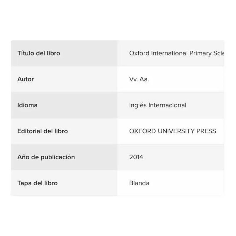 OXFORD INT.PRIMARY SCIENCE 3 - SB* (Nuevo)
