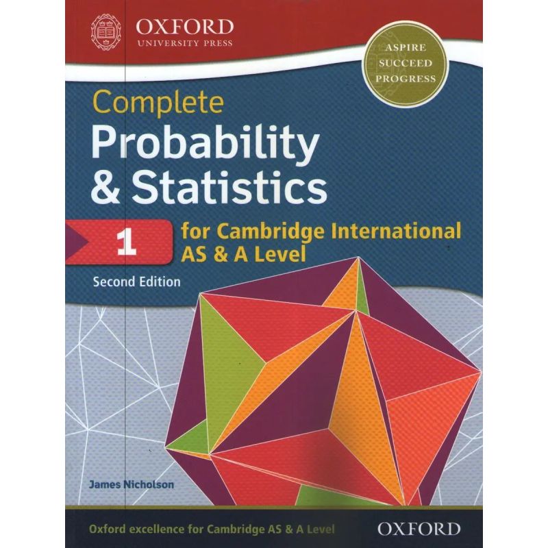 COMPLETE PROBABILITY &amp; STATISTICS 1 FOR CAM.INTERNATIONAL AS &amp; A LEVEL 2/ED.- SB (Nuevo)