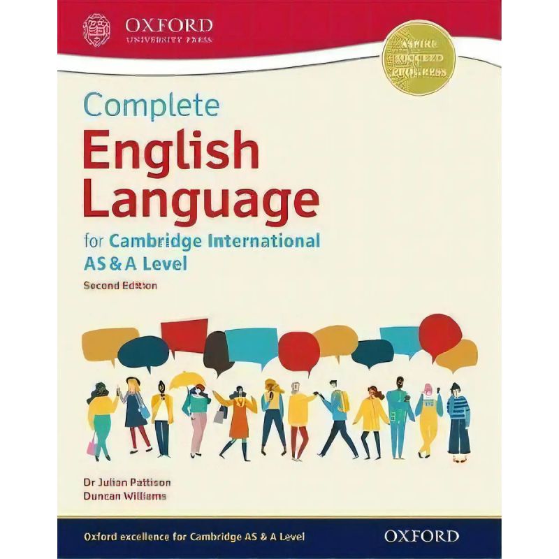 COMPLETE ENGLISH LANGUAGE FOR CAMBRIDGE INTERNATIONAL AS &amp; A LEVEL (Nuevo)