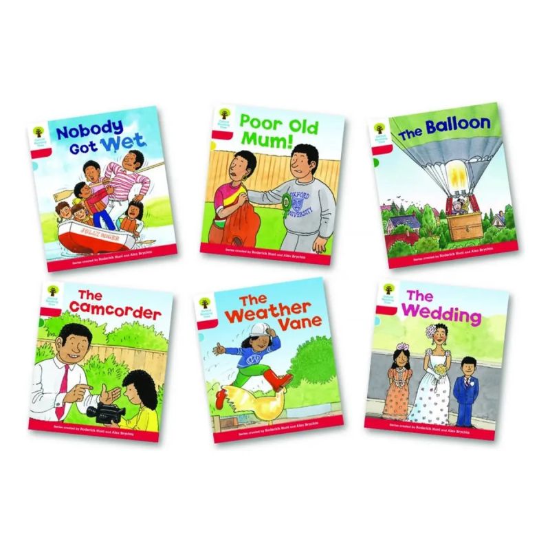 BIFF, CHIP AND KIPPER STORIES 4 PACK OF 6 - MORE STORIES A - ORT (Nuevo)