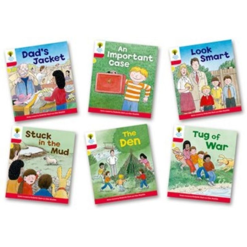 BIFF, CHIP AND KIPPER STORIES 4 PACK OF 6 - MORE STORIES C - ORT (Nuevo)