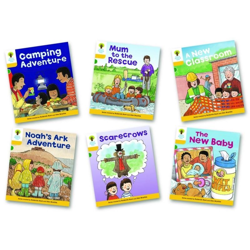 OXFORD READING TREE: LEVEL 5. MORE STORIES B: PACK OF 6 (Nuevo)