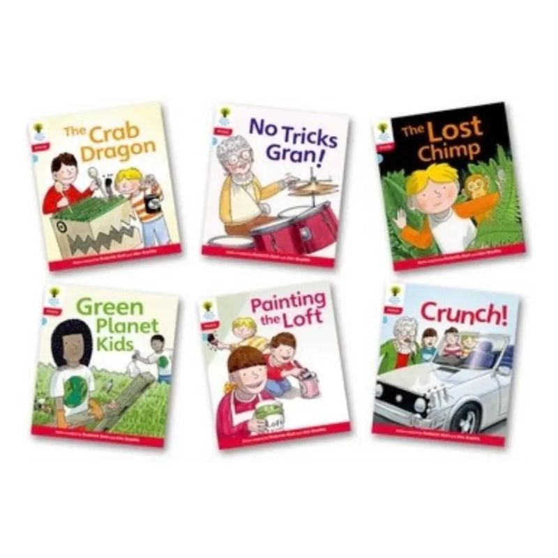 FLOPPY'S PHONICS 4 FICTION - PACK OF 6 - ORT (Nuevo)
