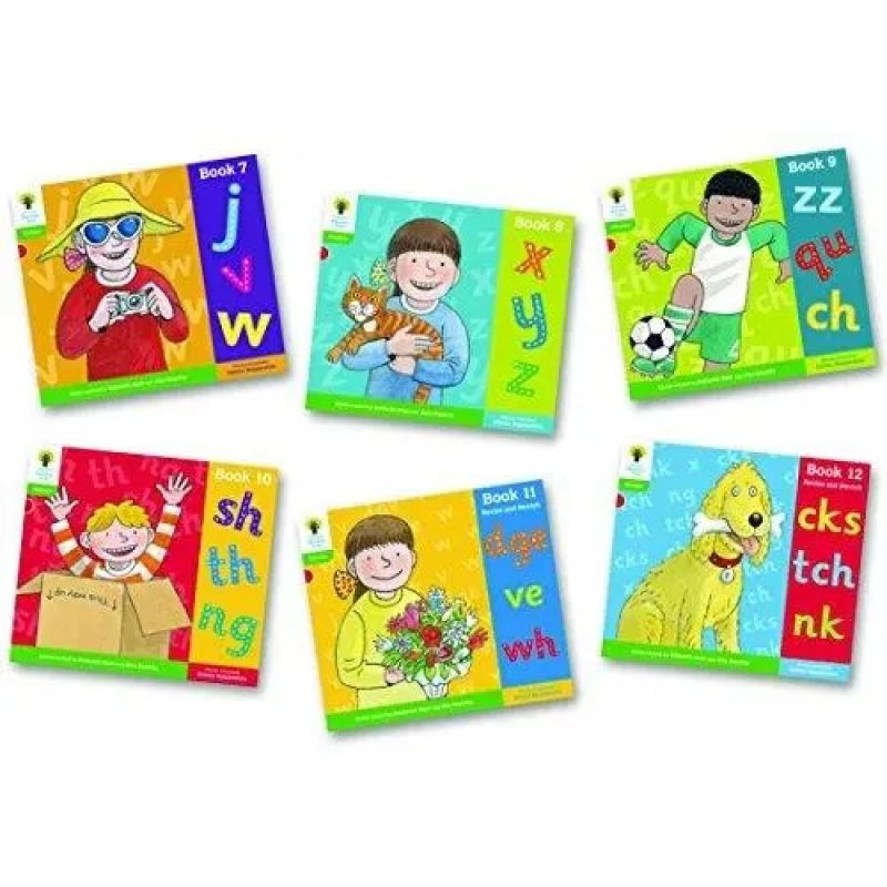 FLOPPY'S PHONICS 2 SOUNDS AND LETTERS - PACK OF 6 - ORT (Nuevo)