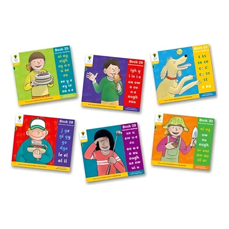 FLOPPY'S PHONICS 5 SOUNDS AND LETTERS - PACK OF 6 - ORT (Nuevo)