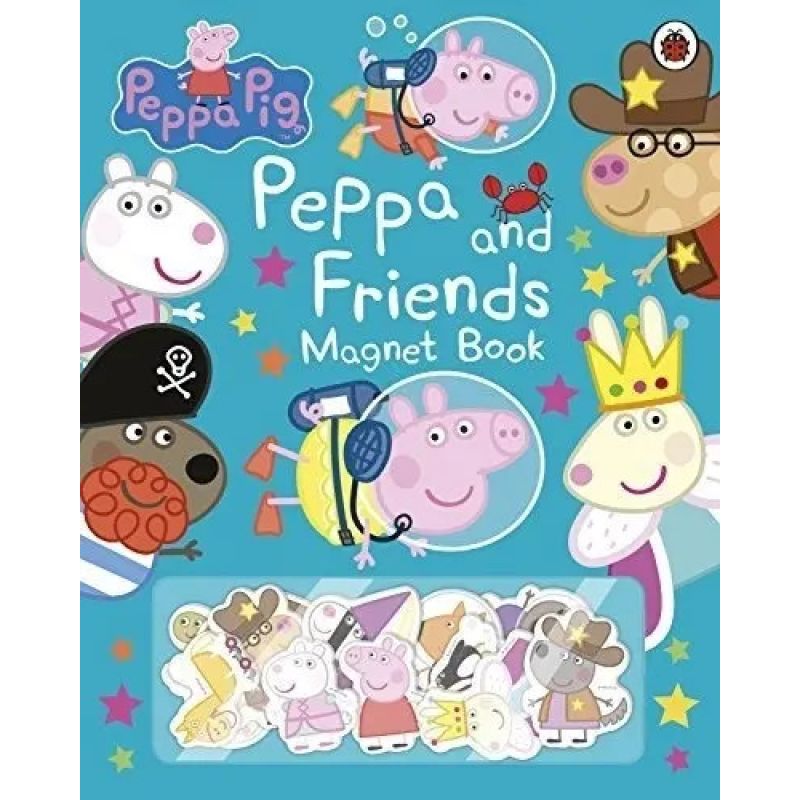 PEPPA PIG - PEPPA AND FRIENDS MAGNET BOOK (Nuevo)