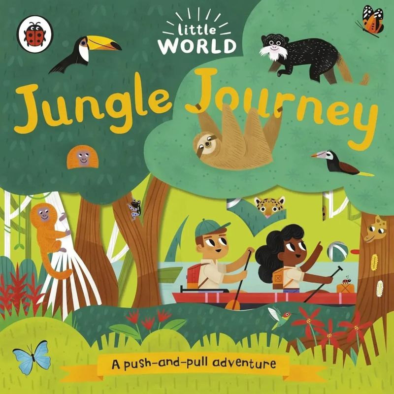 JUNGLE JOURNEY - LITTLE WORLD - BOARD BOOK (Nuevo)