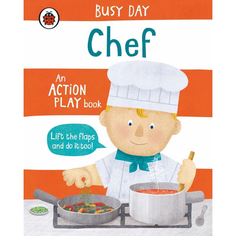 CHEF - BUSY DAY - AN ACTION PLAY BOOK - BOARD BOOK (Nuevo)