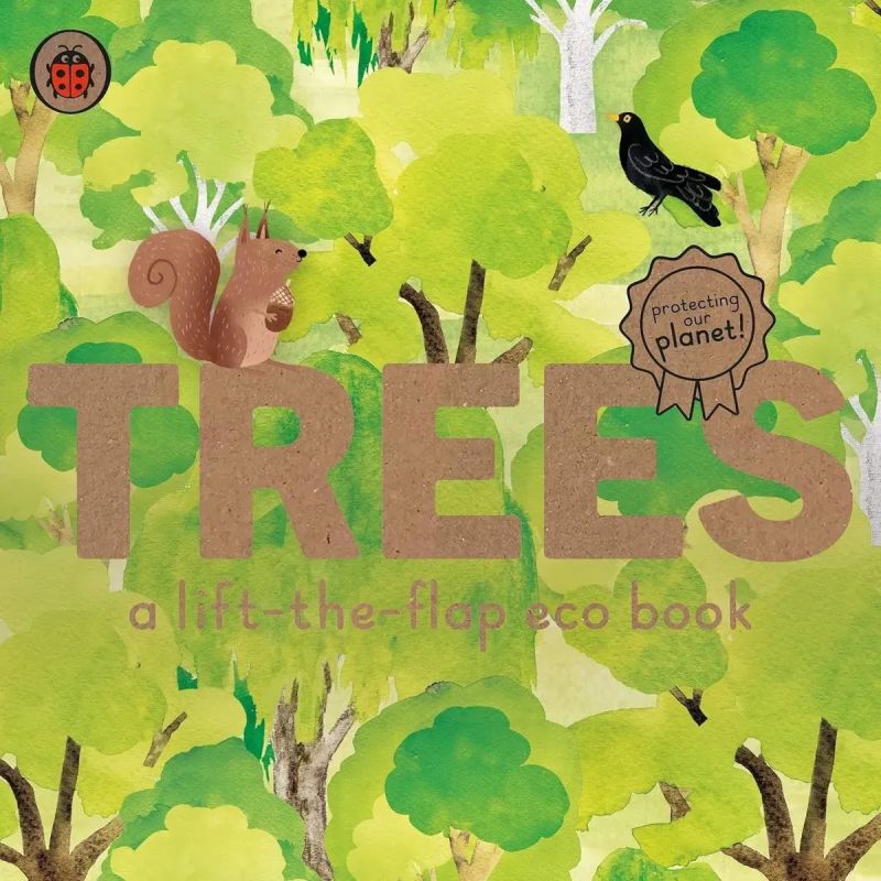 TREES - A LIFT-THE-FLAP ECO BOOK - BOARD BOOK (Nuevo)