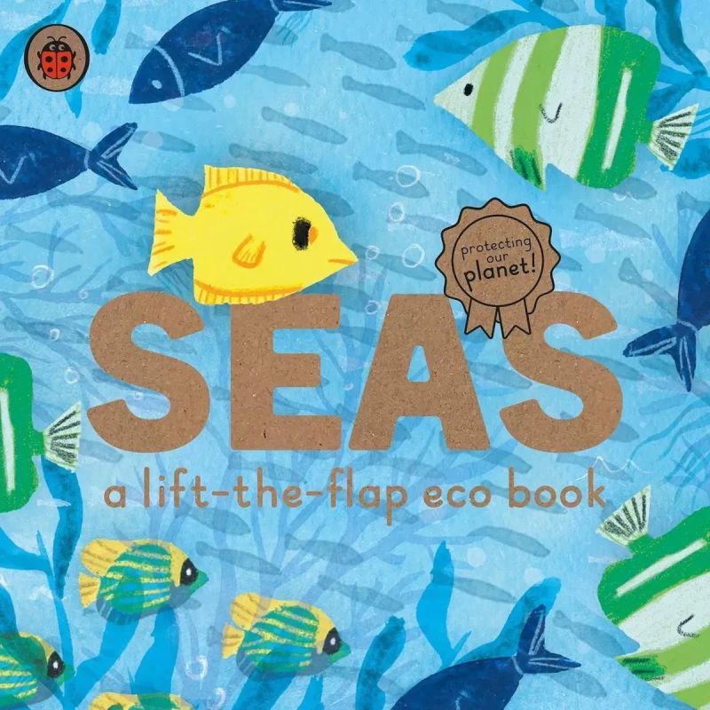 SEAS - A LIFT-THE-FLAP ECO BOOK - BOARD BOOK (Nuevo)