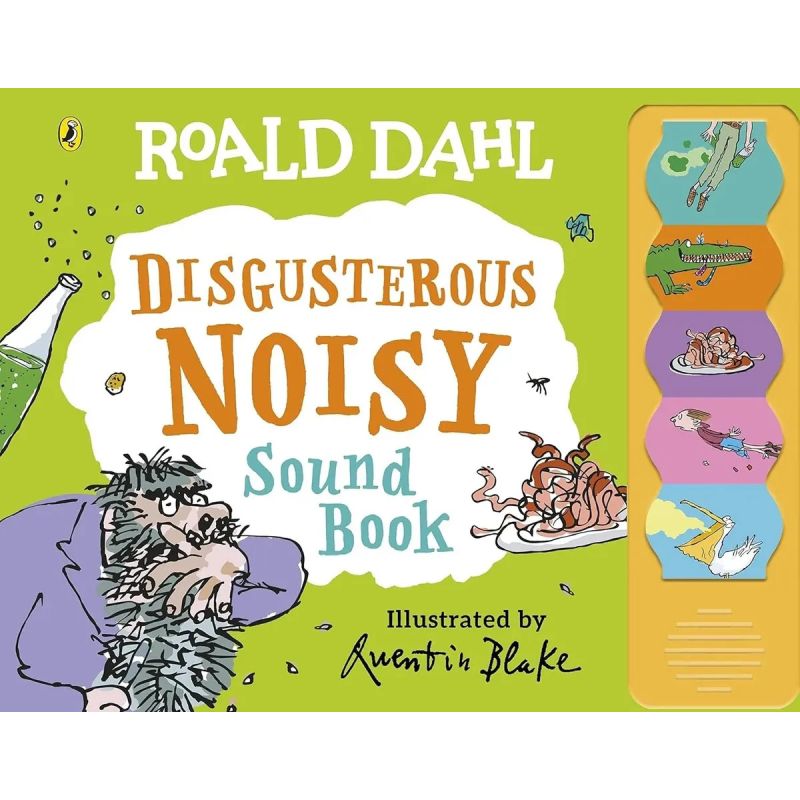 DISGUSTEROUS NOISY SOUND BOOK - BOARD BOOK (Nuevo)