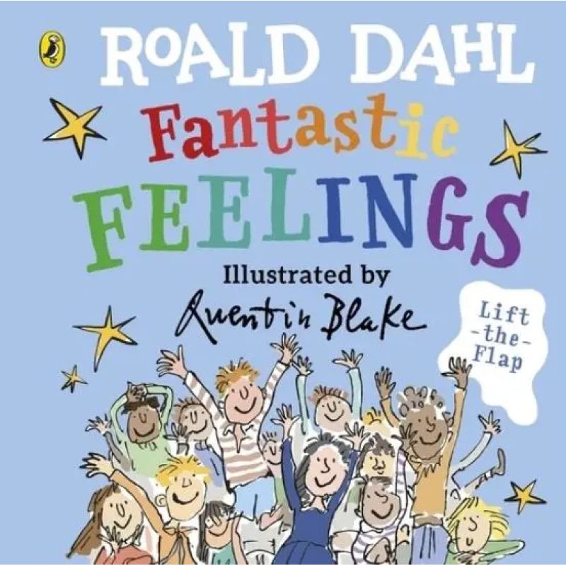 FANTASTIC FEELINGS - ROALD DAHL - LIFT-THE-FLAP - BOARD BOOK