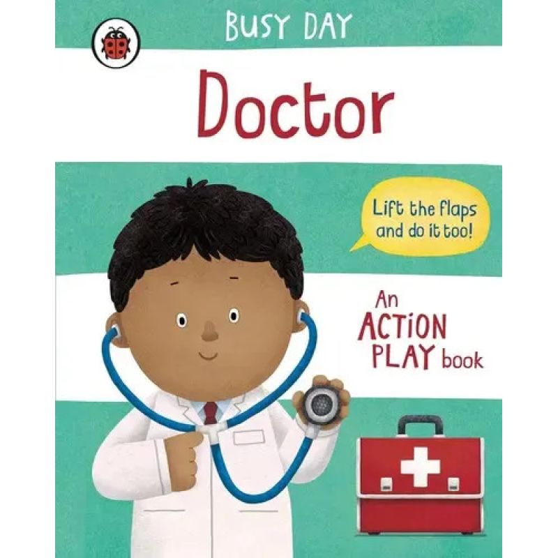 DOCTOR - BUSY DAY - AN ACTION PLAY BOOK - BOARD BOOK (Nuevo)