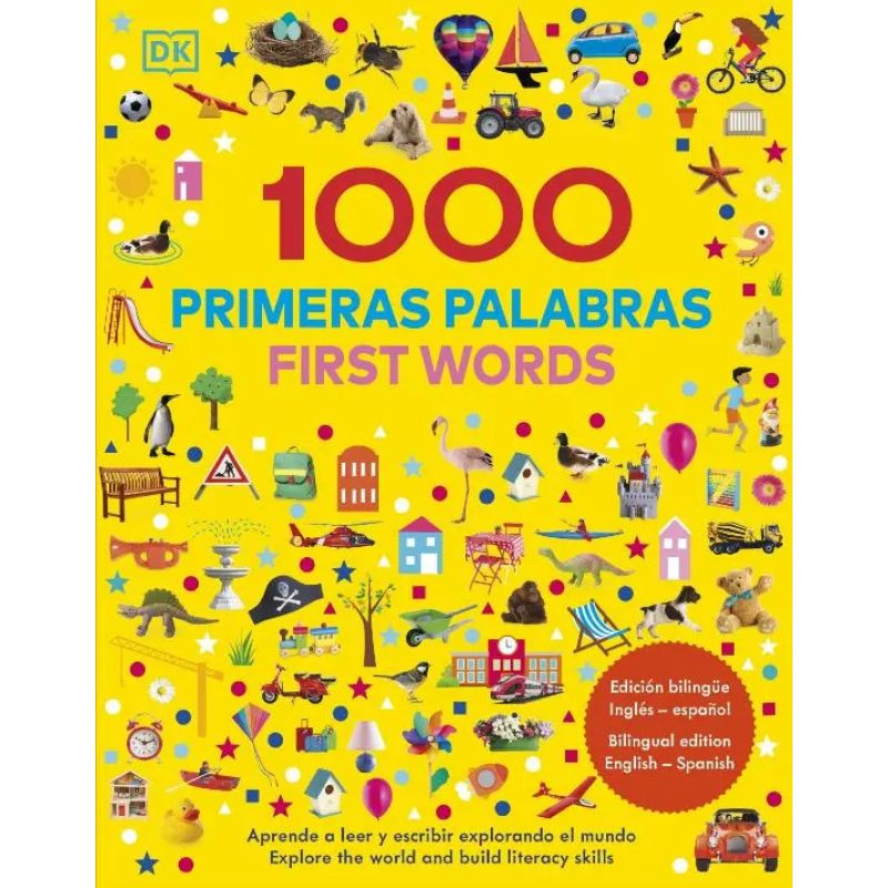 1000 PRIMERAS PALABRAS - 1000 FIRST WORDS - BILINGUE - TD (Nuevo)