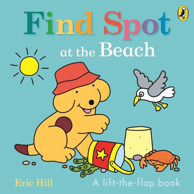FIND SPOT AT THE BEATH - LIFT-THE-FLAP - BOARD BOOK (Nuevo)