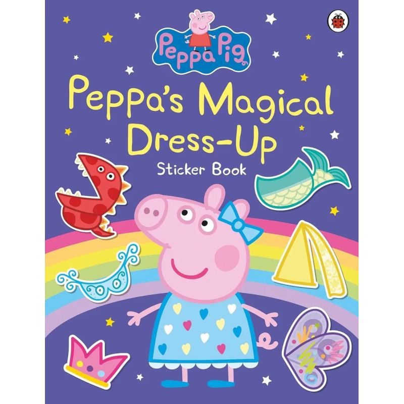 PEPPA’S MAGICAL DRESS-UP STICKER BOOK - PEPPA PIG (Nuevo)