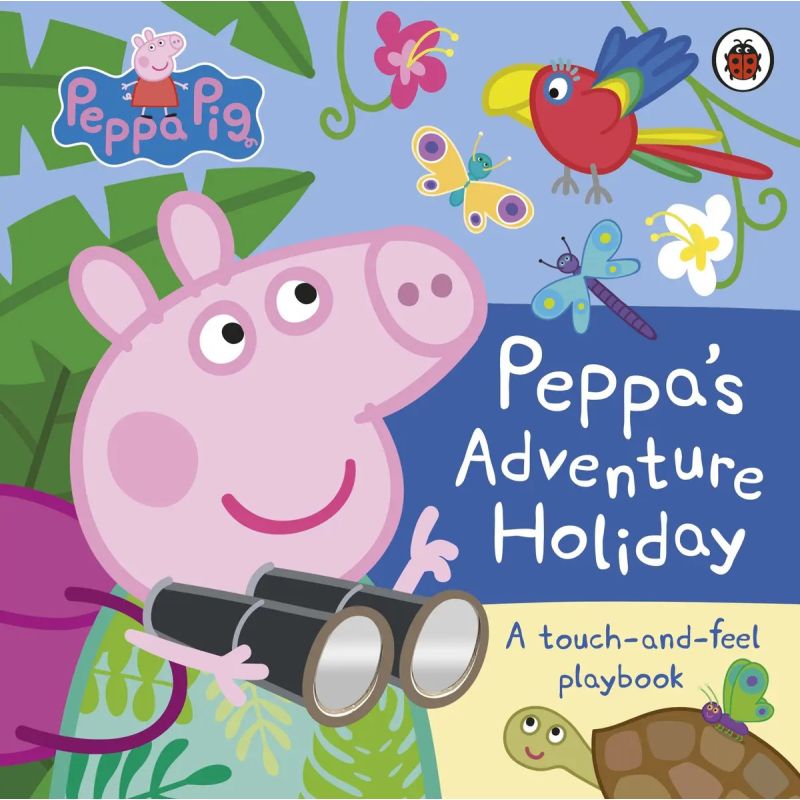 PEPPA PIG - PEPPA'S ADVENTURE HOLIDAY - TOUCH AND FEEL PLAYBOOK - HB (Nuevo)