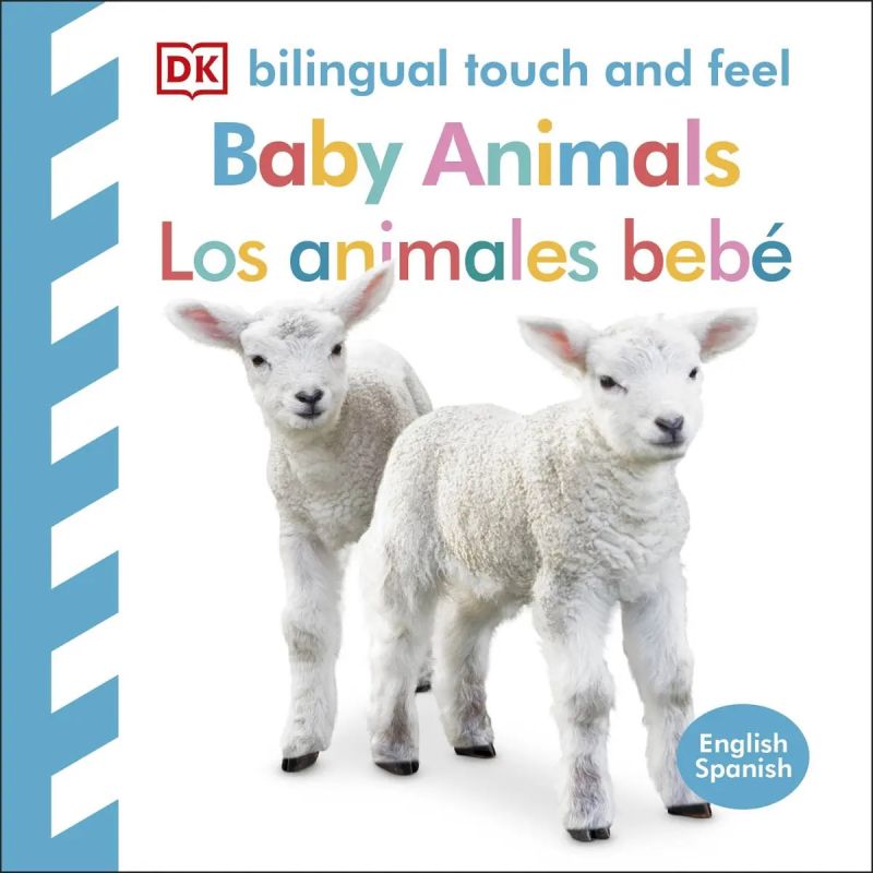 ANIMALES BEBE, LOS - BABY ANIMALS - BILINGUAL TOUCH AND FEEL - BILINGUE (Nuevo) - Miniatura 4
