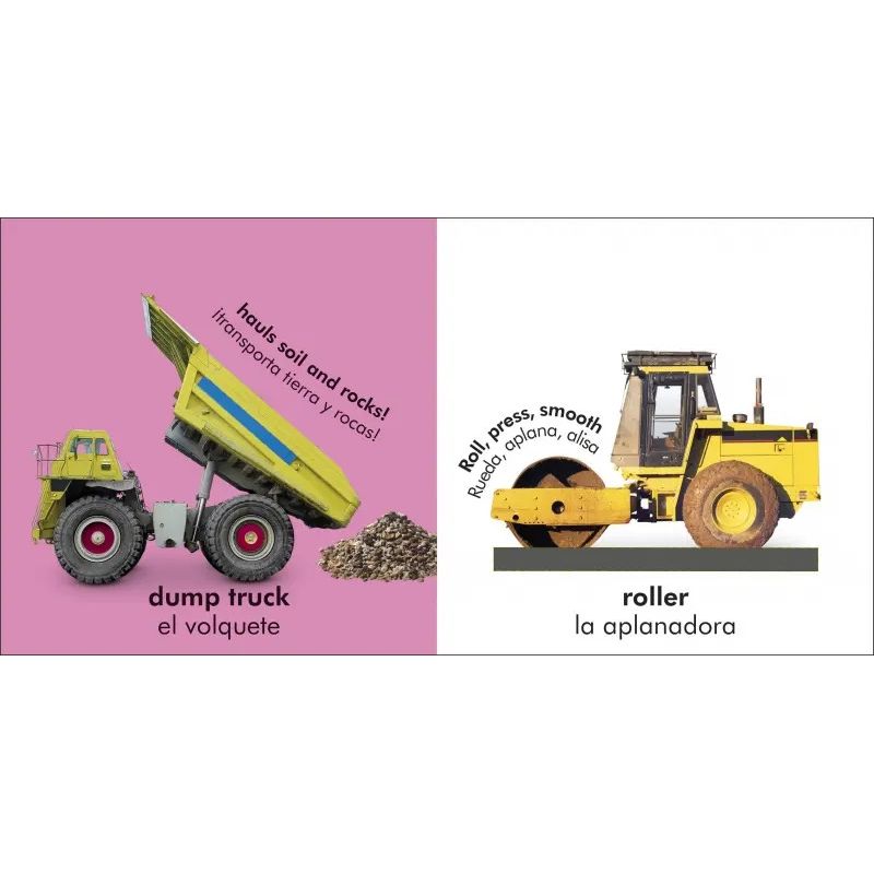CAMIONES, LOS - TRUCKS - BILINGUAL TOUCH AND FEEL - BILINGUE (Nuevo) - Miniatura 4