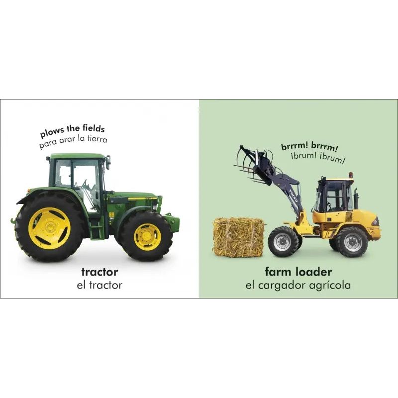 CAMIONES, LOS - TRUCKS - BILINGUAL TOUCH AND FEEL - BILINGUE (Nuevo)
