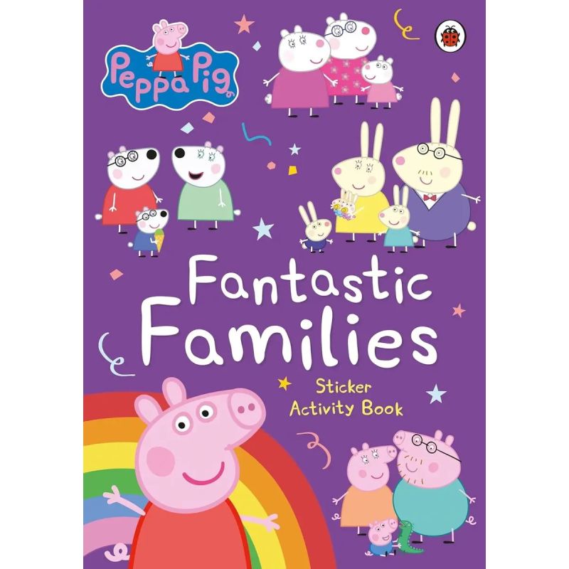 FANTASTIC FAMILIES STICKER ACTIVITY BOOK - PEPPA PIG (Nuevo)