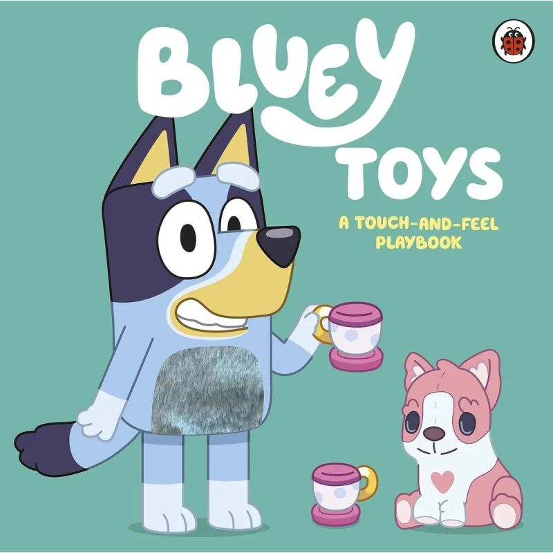 BLUEY - TOYS - A TOUCH AND FEEL PLAYBOOK - BB (Nuevo)