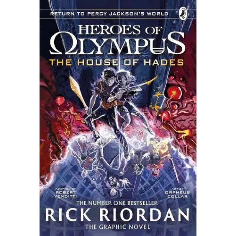 HOUSE OF HADES, THE: THE GRAPHIC NOVEL - HEROES OF OLYMPUS 4 (Nuevo)