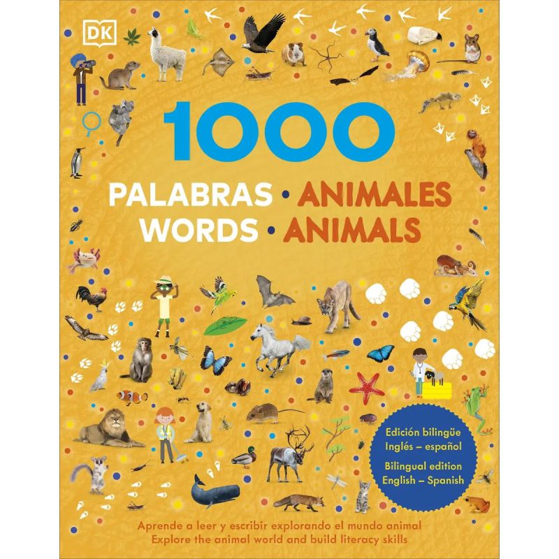 1000 PALABRAS ANIMALES - 1000 WORDS ANIMALS - TD (Nuevo)