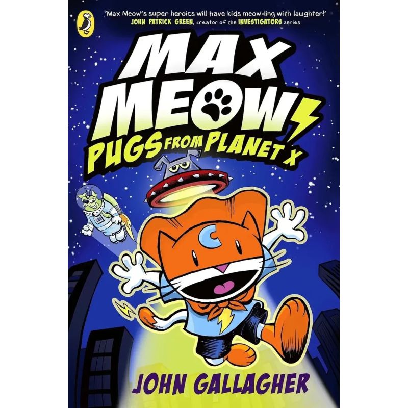 MAX MEOW - PUGS FROM PLANET X - MAX MEOW BOOK 3 - PB (Nuevo)