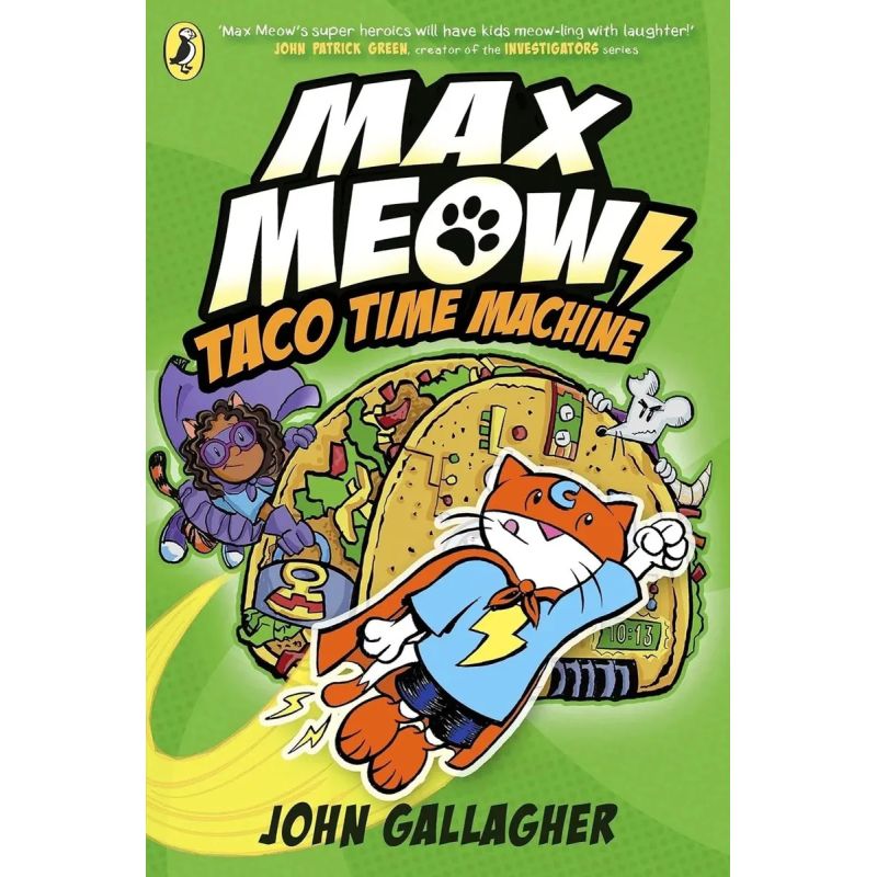 MAX MEOW - TACO TIME MACHINE - MAX MEOW BOOK 4 - PB (Nuevo)