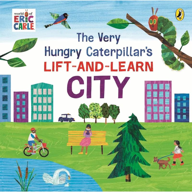 VERY HUNGRY CATERPILLAR’S LIFT-AND-LEARN, THE - CITY - BOARD BOOK (Nuevo)