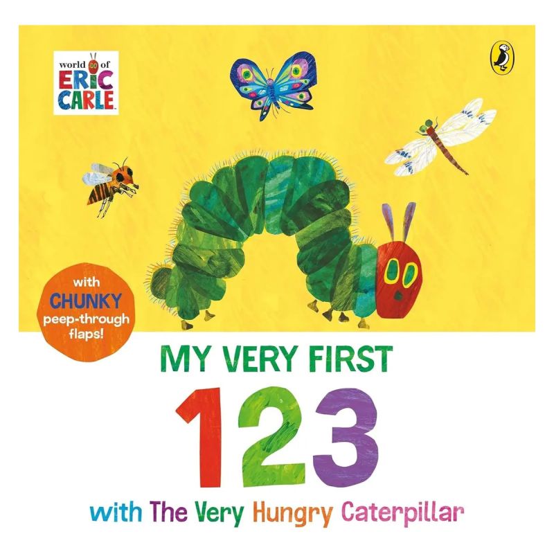 MY VERY FIRST 123 WITH THE VERY HUNGRY CATERPILLAR - BOARD BOOK (Nuevo)