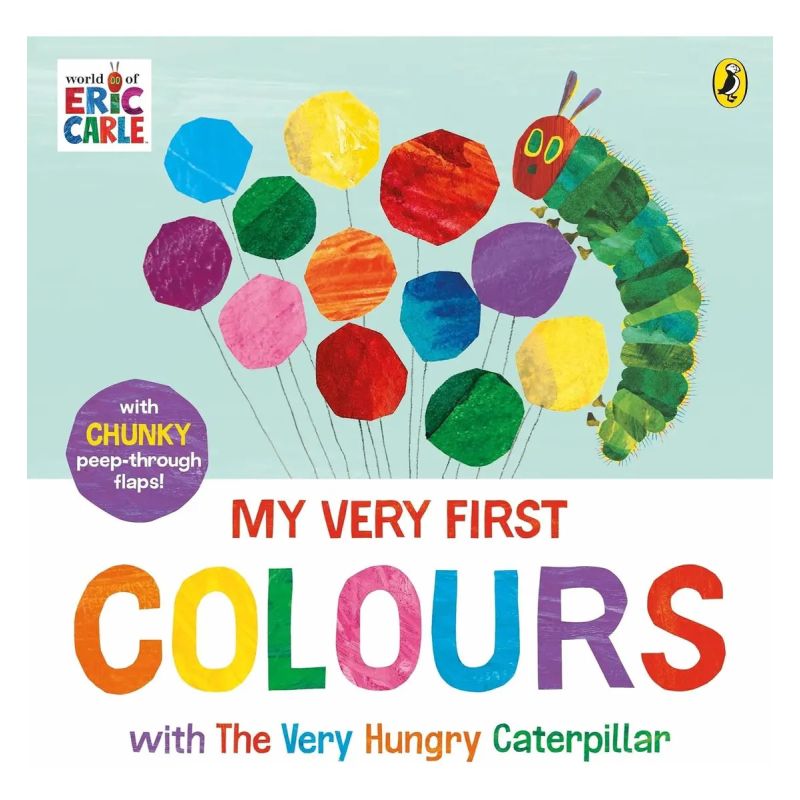 MY VERY FIRST COLOURS WITH THE VERY HUNGRY CATERPILLAR - BOARD BOOK (Nuevo)