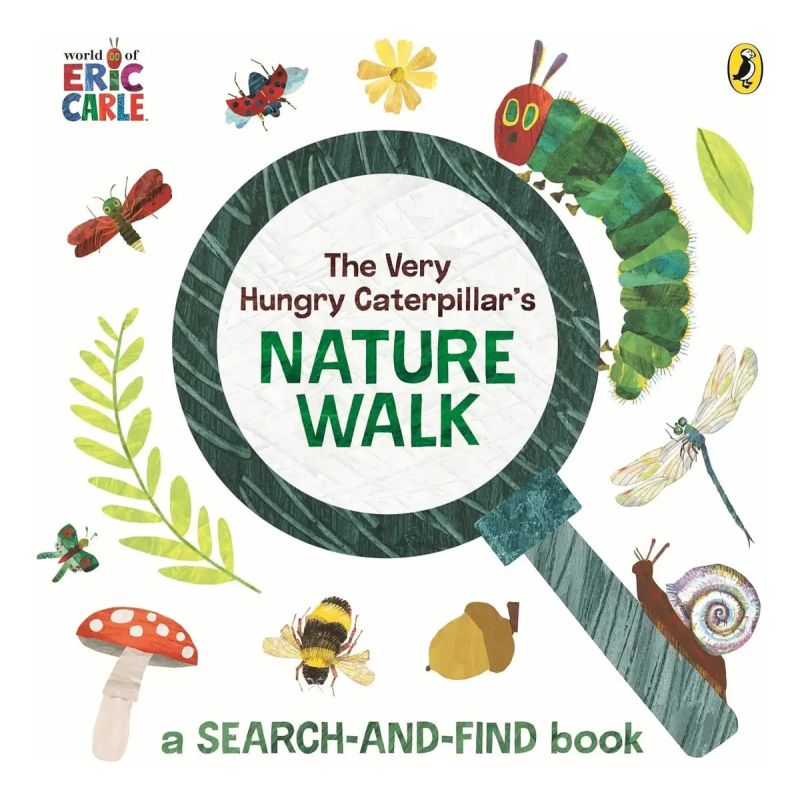 VERY HUNGRY CATERPILLAR'S NATURE WALK, THE - A SEARCH-AND-FIND BOOK - BOARD BOOK (Nuevo)