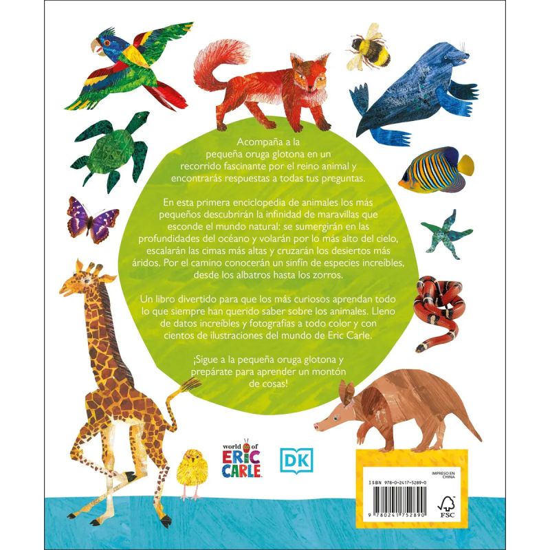PEQUEÑA ORUGA GLOTONA - MI PRIMERA ENCICLOPEDIA DE ANIMALES - TD (Nuevo) - Miniatura 2