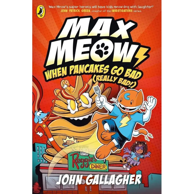 MAX MEOW - WHEN PANCAKES GO BAD (REALLY BAD) - MAX MEOW BOOK 6 - PB (Nuevo)