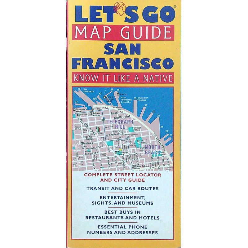SAN FRANCISCO - LET'S GO MAP GUIDES* (Nuevo)