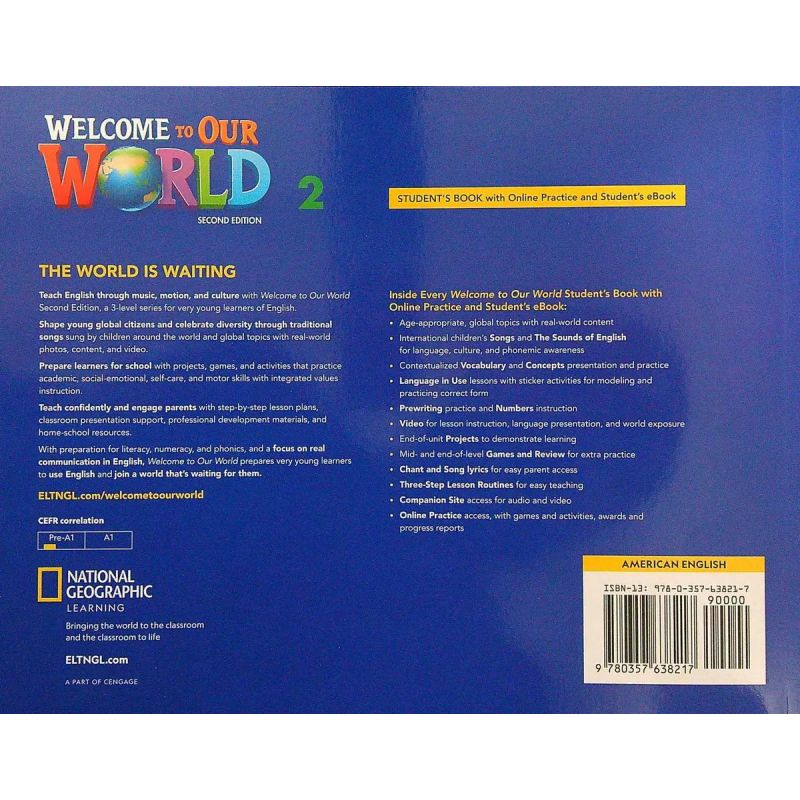 WELCOME TO OUR WORLD (AME) 2 2/ED.- SB AND ONLINE PRACTICE WITH EBOOK (Nuevo) - Miniatura 2
