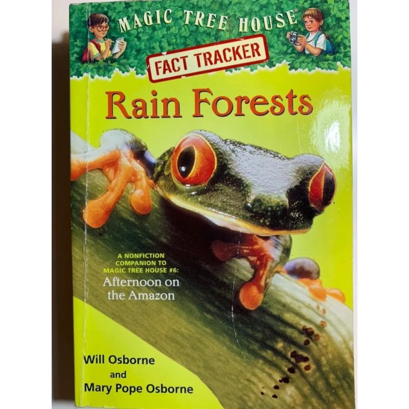 RAIN FORESTS - MAGIC TREE HOUSE FACT TRACKER (Nuevo)