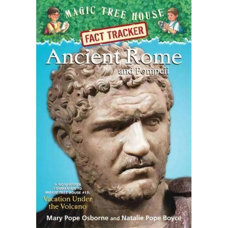 ANCIENT ROME AND POMPEII - MAGIC TREE HOUSE FACT TRACKER (Nuevo)